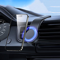 Auto KFZ Armaturenbrett Halter Halterung Universal AutoHalter Halterungung Magnet Handy BS1 für Vivo iQOO U3 5G Schwarz