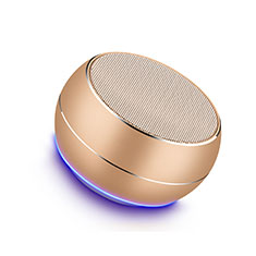Bluetooth Mini Lautsprecher Wireless Speaker Boxen für Oppo A1x 5G Gold