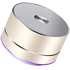 Bluetooth Mini Lautsprecher Wireless Speaker Boxen K01 für Sharp Aquos wish3 Gold