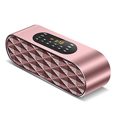 Bluetooth Mini Lautsprecher Wireless Speaker Boxen K03 für Accessories Da Cellulare Borsetta Pochette Rosegold