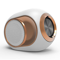 Bluetooth Mini Lautsprecher Wireless Speaker Boxen K05 für Samsung Galaxy Xcover 2 S7710 Weiß