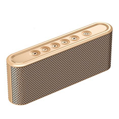 Bluetooth Mini Lautsprecher Wireless Speaker Boxen K07 für Samsung Galaxy M30 Gold