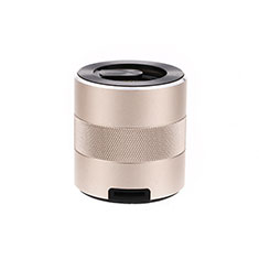 Bluetooth Mini Lautsprecher Wireless Speaker Boxen K09 für Samsung Galaxy J3 2016 Gold