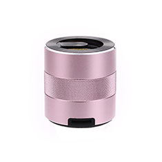 Bluetooth Mini Lautsprecher Wireless Speaker Boxen K09 für LG K61 Rosegold
