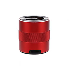 Bluetooth Mini Lautsprecher Wireless Speaker Boxen K09 für Samsung Galaxy C7 2017 Rot