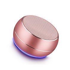 Bluetooth Mini Lautsprecher Wireless Speaker Boxen für Google Pixel 7a 5G Rosegold