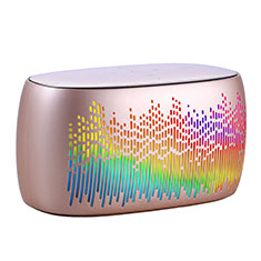 Bluetooth Mini Lautsprecher Wireless Speaker Boxen S06 für Sharp Aquos wish3 Gold