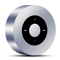 Bluetooth Mini Lautsprecher Wireless Speaker Boxen S07 für Sharp Aquos wish3 Silber