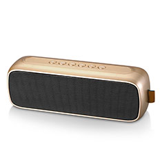 Bluetooth Mini Lautsprecher Wireless Speaker Boxen S09 für Samsung Galaxy A5 2018 A530F Gold