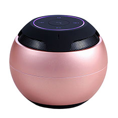 Bluetooth Mini Lautsprecher Wireless Speaker Boxen S22 für Oppo Find X3 Pro Rosegold