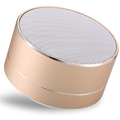 Bluetooth Mini Lautsprecher Wireless Speaker Boxen S24 für Samsung Galaxy A6 2018 Gold