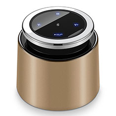 Bluetooth Mini Lautsprecher Wireless Speaker Boxen S26 für Samsung Galaxy On7 2016 Gold