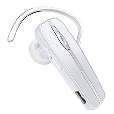 Bluetooth Wireless Stereo Kopfhörer Sport Ohrhörer In Ear Headset H39 für Xiaomi Redmi A2 Plus Weiß