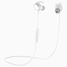 Bluetooth Wireless Stereo Kopfhörer Sport Ohrhörer In Ear Headset H43 für Oppo Reno5 A Weiß