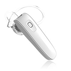 Bluetooth Wireless Stereo Kopfhörer Sport Ohrhörer In Ear Headset H47 für Huawei Y5 Prime 2018 Weiß