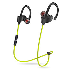 Bluetooth Wireless Stereo Kopfhörer Sport Ohrhörer In Ear Headset H48 für HTC One Max Grün