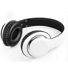 Bluetooth Wireless Stereo Ohrhörer Sport Headset In Ear Kopfhörer H69 für Huawei Honor 6X Weiß