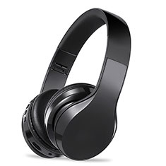Bluetooth Wireless Stereo Ohrhörer Sport Headset In Ear Kopfhörer H73 für HTC One Max Schwarz
