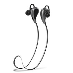 Bluetooth Wireless Stereo Ohrhörer Sport Kopfhörer In Ear Headset H41 für Oppo A57e Grau
