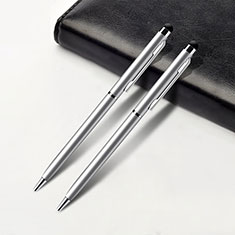 Eingabestift Touchscreen Pen Stift 2PCS für Handy Zubehoer Kfz Ladekabel Silber
