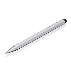 Eingabestift Touchscreen Pen Stift P08 für Wiko Power U10 Silber