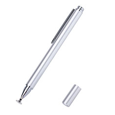 Eingabestift Touchscreen Pen Stift Präzisions mit Dünner Spitze H02 für Wiko Power U10 Silber