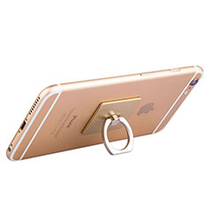 Fingerring Ständer Smartphone Halter Halterung Universal Z01 für Oppo A1x 5G Gold