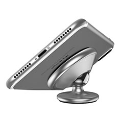 Halter Halterungung Auto Halter Halterung Magnet Saugnapf Universal für Samsung Galaxy A3 2017 Silber