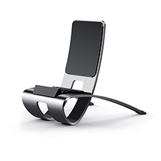 Handy Ständer Smartphone Halter Halterung Stand Universal K07 für Oppo Find N2 Flip 5G Schwarz