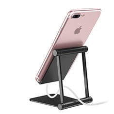 Handy Ständer Smartphone Halter Halterung Stand Universal K20 für Oppo Find N2 Flip 5G Schwarz