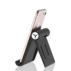 Handy Ständer Smartphone Halter Halterung Stand Universal K27 für Xiaomi Redmi 10 Prime 2022 Schwarz