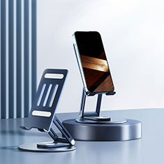 Handy Ständer Smartphone Halter Halterung Stand Universal N18 für Samsung Galaxy A3 2017 Grau