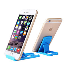 Handy Ständer Smartphone Halter Halterung Stand Universal T02 für Xiaomi Redmi K40 Pro+ Plus 5G Hellblau