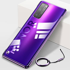 Handyhülle Hülle Crystal Hartschalen Tasche Schutzhülle H01 für Huawei Honor 30 Pro Violett