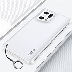 Handyhülle Hülle Crystal Hartschalen Tasche Schutzhülle H01 für Oppo Find X5 5G Klar