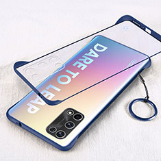 Handyhülle Hülle Crystal Hartschalen Tasche Schutzhülle H01 für Realme Q2 Pro 5G Blau