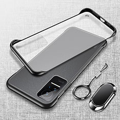 Handyhülle Hülle Crystal Hartschalen Tasche Schutzhülle H01 für Xiaomi Civi 1S 5G Schwarz