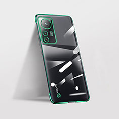 Handyhülle Hülle Crystal Hartschalen Tasche Schutzhülle H01 für Xiaomi Mi 12 5G Grün
