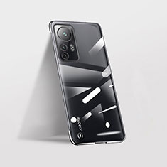 Handyhülle Hülle Crystal Hartschalen Tasche Schutzhülle H01 für Xiaomi Mi 12 Pro 5G Schwarz
