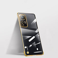 Handyhülle Hülle Crystal Hartschalen Tasche Schutzhülle H01 für Xiaomi Mi 12T 5G Gold
