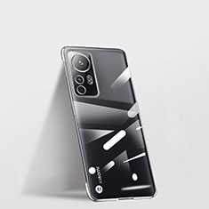 Handyhülle Hülle Crystal Hartschalen Tasche Schutzhülle H01 für Xiaomi Mi 12T 5G Silber
