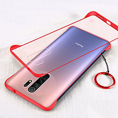 Handyhülle Hülle Crystal Hartschalen Tasche Schutzhülle H01 für Xiaomi Redmi 9 Prime India Rot