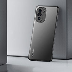 Handyhülle Hülle Crystal Hartschalen Tasche Schutzhülle H02 für Xiaomi Poco F3 5G Schwarz