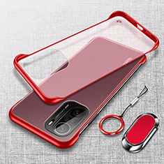 Handyhülle Hülle Crystal Hartschalen Tasche Schutzhülle H03 für Xiaomi Mi 11i 5G Rot