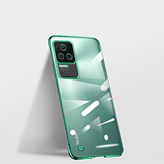 Handyhülle Hülle Crystal Hartschalen Tasche Schutzhülle H03 für Xiaomi Poco F4 5G Grün