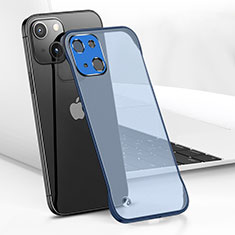 Handyhülle Hülle Crystal Hartschalen Tasche Schutzhülle H05 für Apple iPhone 13 Blau