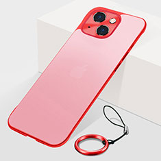 Handyhülle Hülle Crystal Hartschalen Tasche Schutzhülle H07 für Apple iPhone 13 Mini Rot