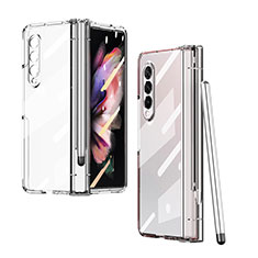 Handyhülle Hülle Crystal Hartschalen Tasche Schutzhülle H07 für Samsung Galaxy Z Fold3 5G Klar