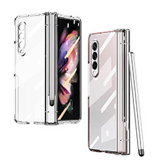 Handyhülle Hülle Crystal Hartschalen Tasche Schutzhülle H07 für Samsung Galaxy Z Fold4 5G Klar