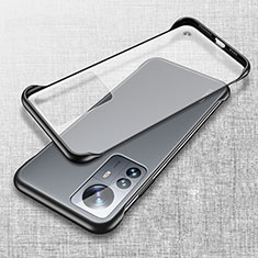 Handyhülle Hülle Crystal Hartschalen Tasche Schutzhülle H07 für Xiaomi Mi 12S Pro 5G Schwarz